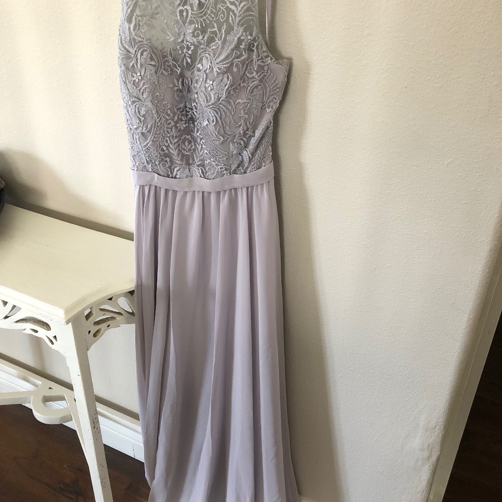 Kennedy Blue Bridesmaid Dress - Maria - Silver